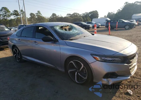 2022 Honda Accord Sport из США, поврежденный, VIN 1HGCV1F30NA079226